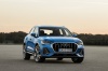 2019 Audi Q3 45 quattro in Turbo Blue from a front right view